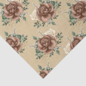 Papier Mousseline Papier de papier de Rose rustique (Détail)