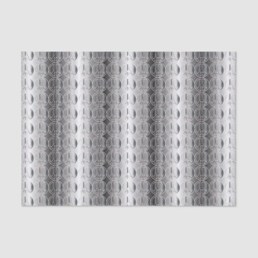 Papier Mousseline Papier de papier de signalisation de paix (Recto)