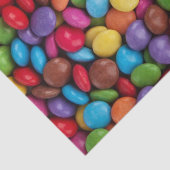 Papier Mousseline Papier de papier de tissu Bouton Candy (Détail)