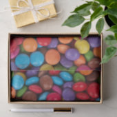 Papier Mousseline Papier de papier de tissu Bouton Candy (Cadeau)