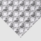 Papier Mousseline Papier de papier de tissus cadeaux d'entreprise po (Détail)