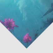 Papier Mousseline Papier de papier de tissus de château de libellule (Détail)