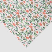 Papier Mousseline Papier de papier de tissus de Noël du feuillage (Détail)