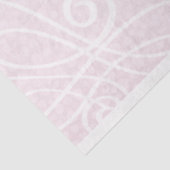 Papier Mousseline Papier de papier de tissus Mariage rose pâle (Détail)