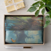 Papier Mousseline Papier de papier de tissus pour champignons papill (Cadeau)