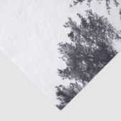 Papier Mousseline Papier de papier de tissus recouvert de neige (Détail)