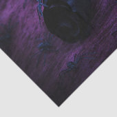 Papier Mousseline Papier de papier en papier noir Rose (Détail)