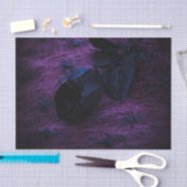 Papier Mousseline Papier de papier en papier noir Rose (Artisanat)