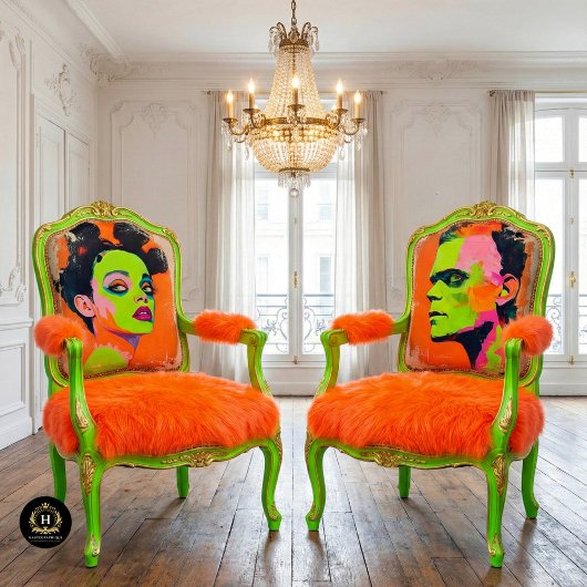 Papier Mousseline Papier de papier Frankenstein Decoupage