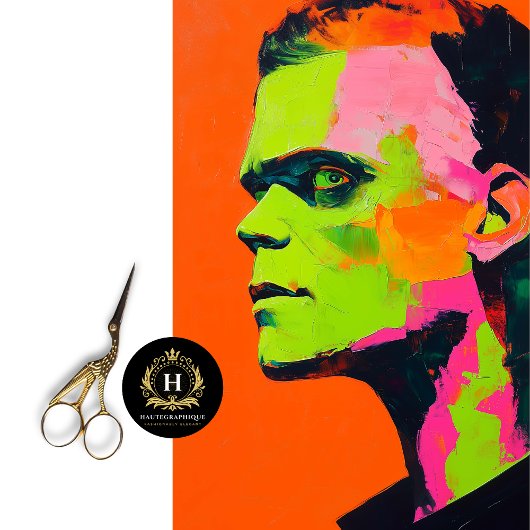 Papier Mousseline Papier de papier Frankenstein Decoupage