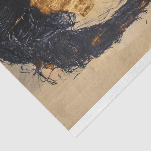 Papier Mousseline Papier de papier Frankenstein Decoupage (Détail)