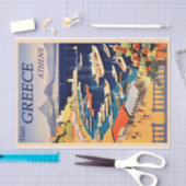 Papier Mousseline Papier de papier journal de voyage de la Grèce vin (Artisanat)