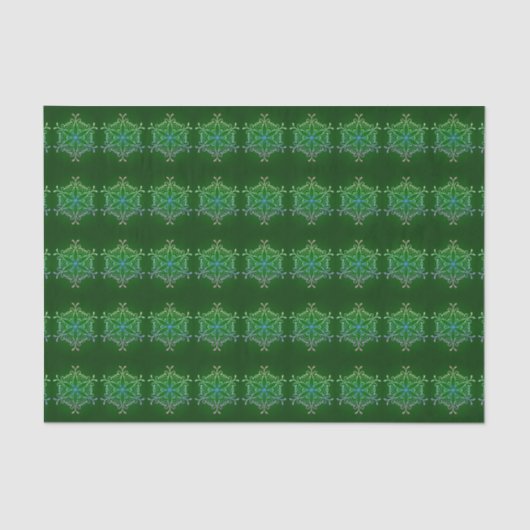 Papier Mousseline Papier de papier journal Iridescente Snowflon (Recto)