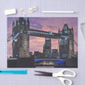 Papier Mousseline Papier de papier journal pittoresque London Tower (Artisanat)