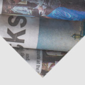 Papier Mousseline papier de papier journal roulé (Détail)