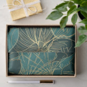 Papier Mousseline Papier de papier papier à papier enveloppé Turquoi (Cadeau)