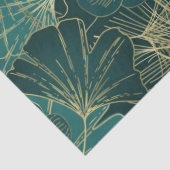 Papier Mousseline Papier de papier papier à papier enveloppé Turquoi (Détail)