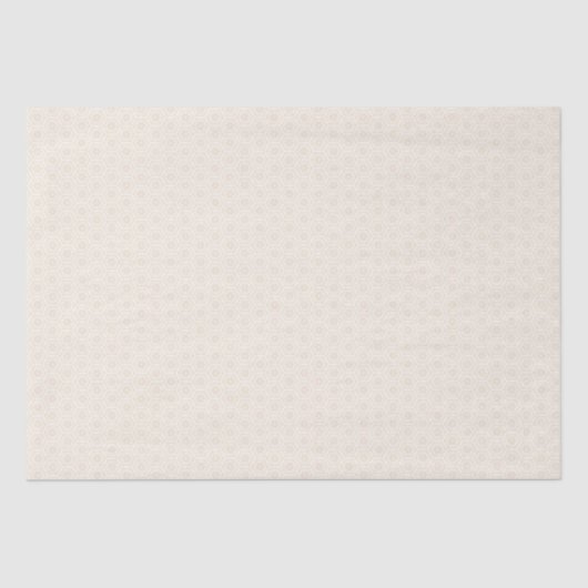 Papier Mousseline Papier de papier papier Motif Creamy Peach Hexagon (Recto)