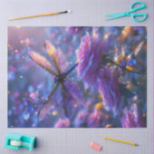 Papier Mousseline Papier de papier Rose Dragonfly (Artisanat)