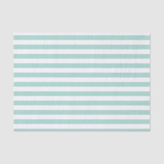 Papier Mousseline Papier de papier tissu Aqua Stripes