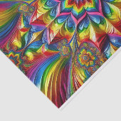 Papier Mousseline Papier de papier tissu avec design de couleurs LGB (Détail)