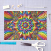 Papier Mousseline Papier de papier tissu avec design de couleurs LGB (Artisanat)