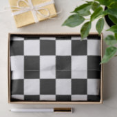 Papier Mousseline Papier de papier tissu Checker Flag (Cadeau)