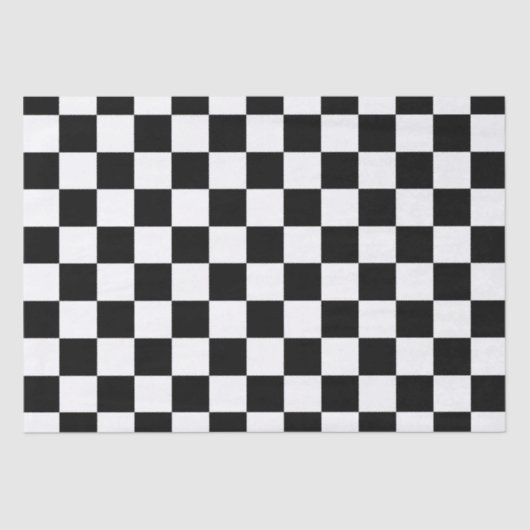 Papier Mousseline Papier de papier tissu Checker Flag (Recto)