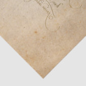 Papier Mousseline Papier de papier tissu de calligraphie manuscrite  (Détail)