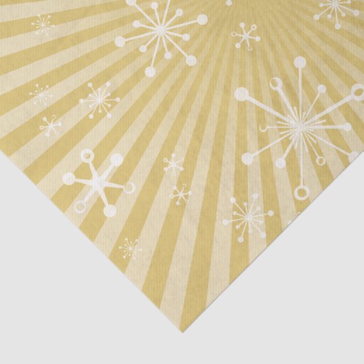 Papier Mousseline Papier de papier tissu moderne en or clair (Détail)