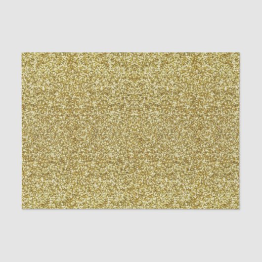 Papier Mousseline Papier de papier tôle Parties scintillant or (Recto)
