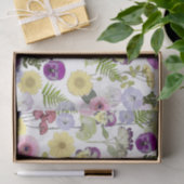 Papier Mousseline Papier de tissu à thème baby shower petit Fleur sa (Cadeau)