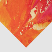 Papier Mousseline papier de tissu abstrait arc-en-ciel (Détail)