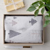 PAPIER MOUSSELINE PAPIER DE TISSU : ARBRES DE NOËL (Cadeau)