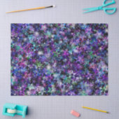 Papier Mousseline papier de tissu arc-en-ciel (Artisanat)