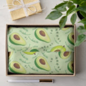 Papier Mousseline Papier de tissu Avocado (Cadeau)