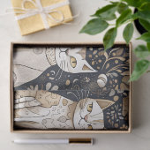 Papier Mousseline papier de tissu calmant chats (Cadeau)