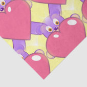 Papier Mousseline papier de tissu cardiaque (Détail)