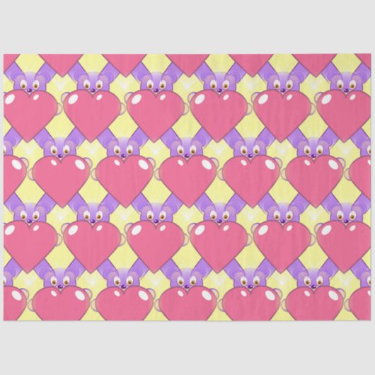 Papier Mousseline papier de tissu cardiaque (Recto)