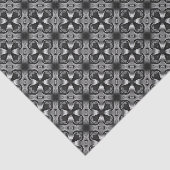 Papier Mousseline papier de tissu croisé gothique (Détail)