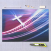 Papier Mousseline papier de tissu croisé sacré (Artisanat)