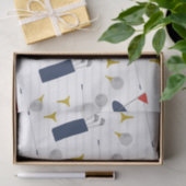 Papier Mousseline Papier de tissu Cute Golf (Cadeau)