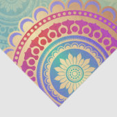 Papier Mousseline papier de tissu d'art hindi (Détail)