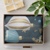 Papier Mousseline papier de tissu de boules de noël festif (Cadeau)