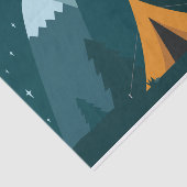 Papier Mousseline papier de tissu de camping (Détail)