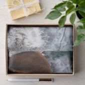 Papier Mousseline papier de tissu de cerf curiosité (Cadeau)