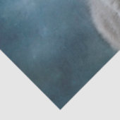 Papier Mousseline papier de tissu de chat orageux (Détail)