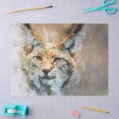 Papier Mousseline papier de tissu de chat sauvage (Artisanat)