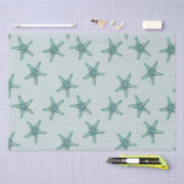 Papier Mousseline Papier de tissu de conception Starfish (Artisanat)