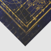 Papier Mousseline papier de tissu de constellation (Détail)